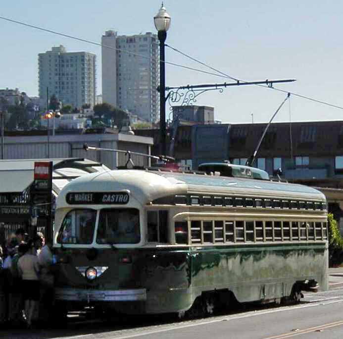San Francisco MUNI PCC streetcar